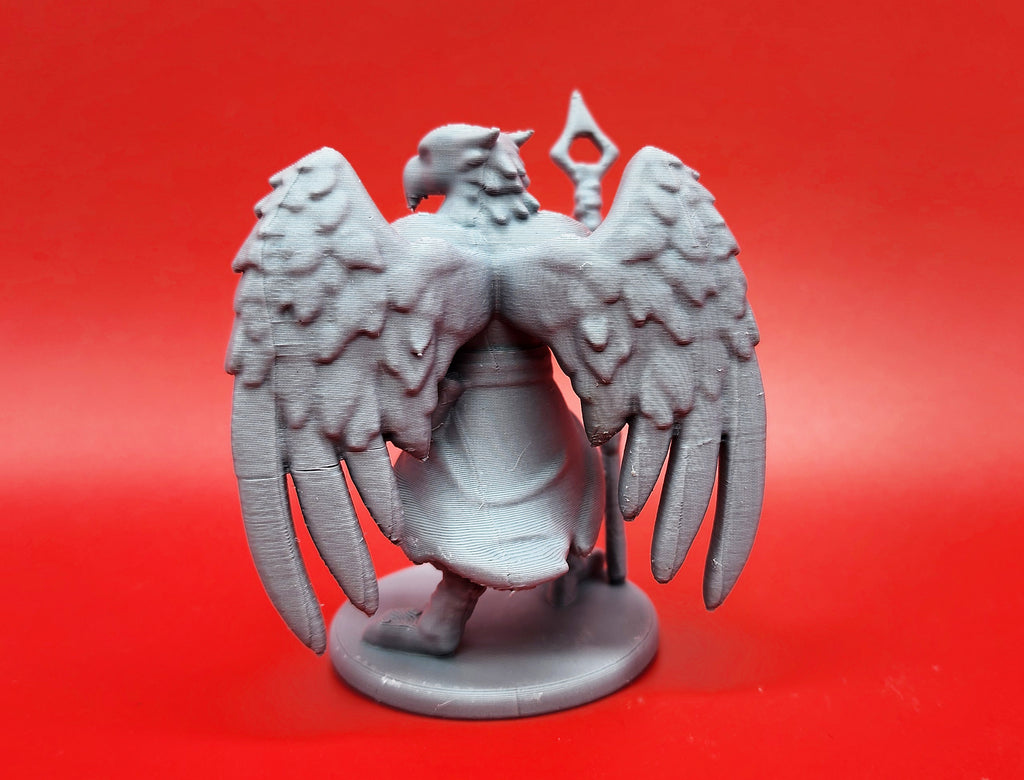 Aarakocra Warrior Miniature