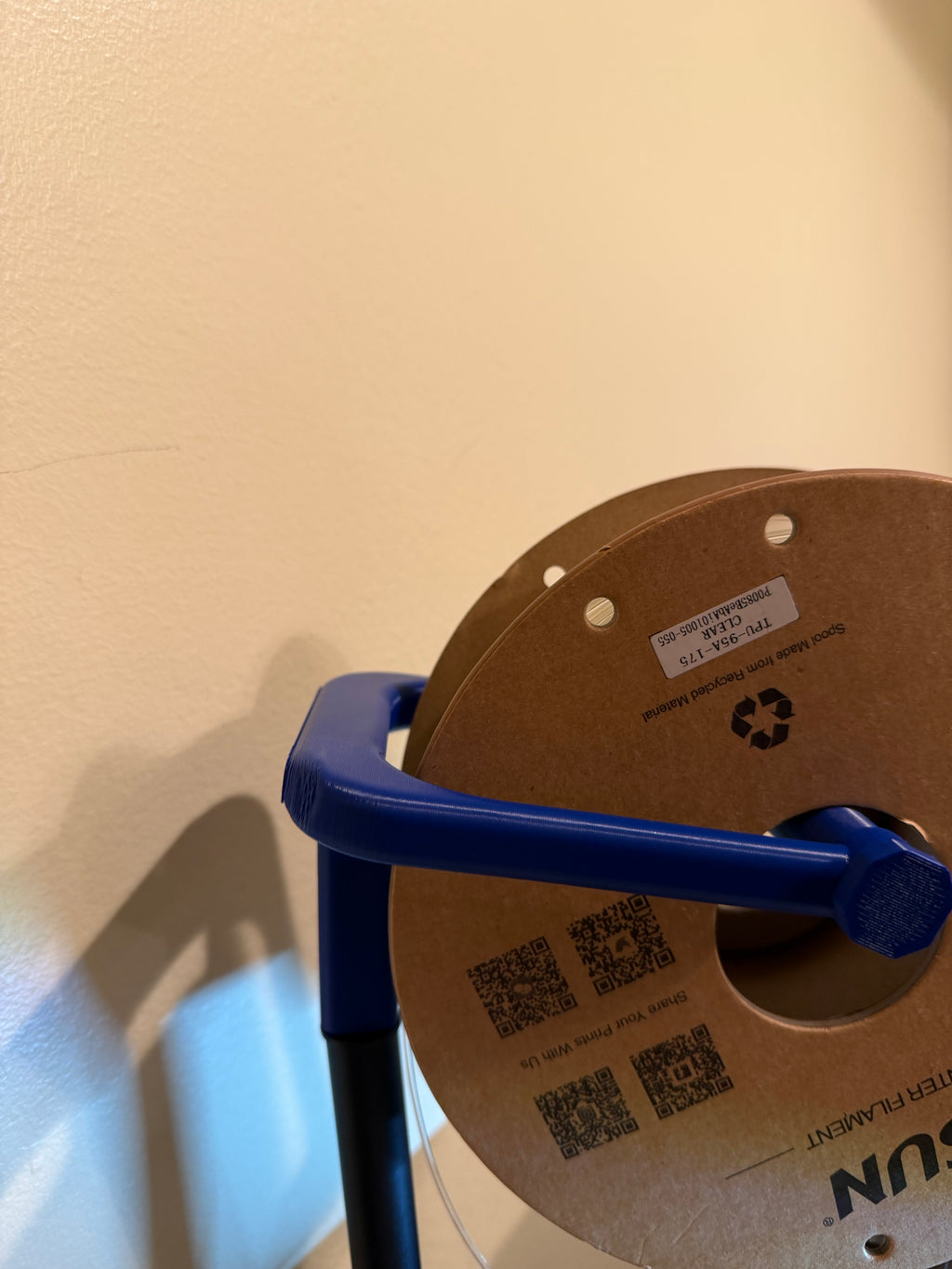 Tripod Mounted Spool Holder for TPU printing X2D