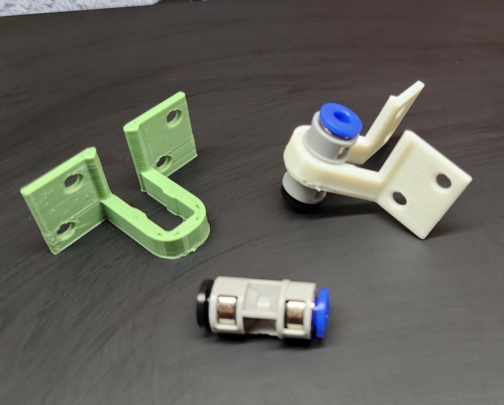 PTFE Coupler Corner & Wall Mount - No Supports