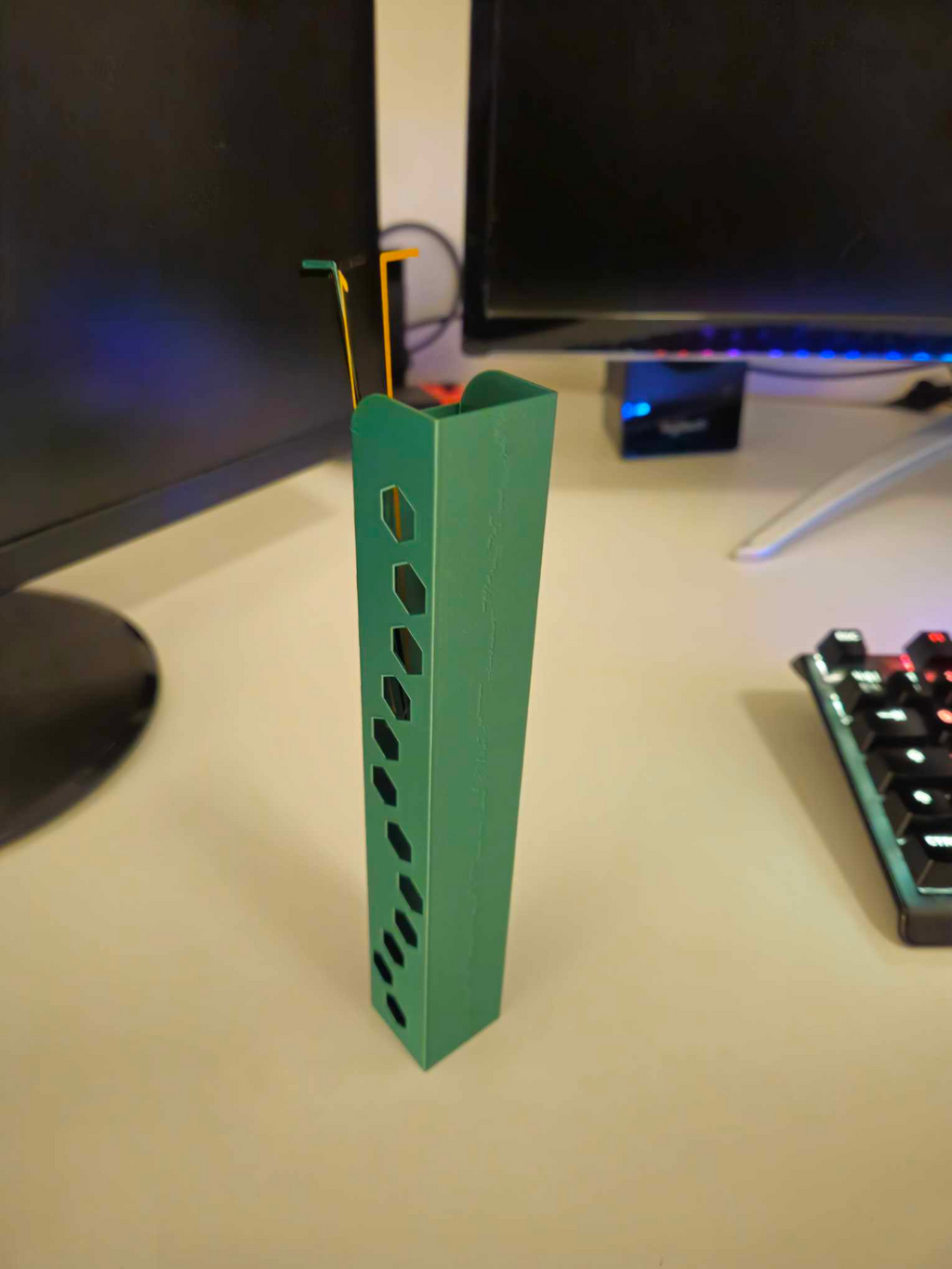 Purge Line Holder