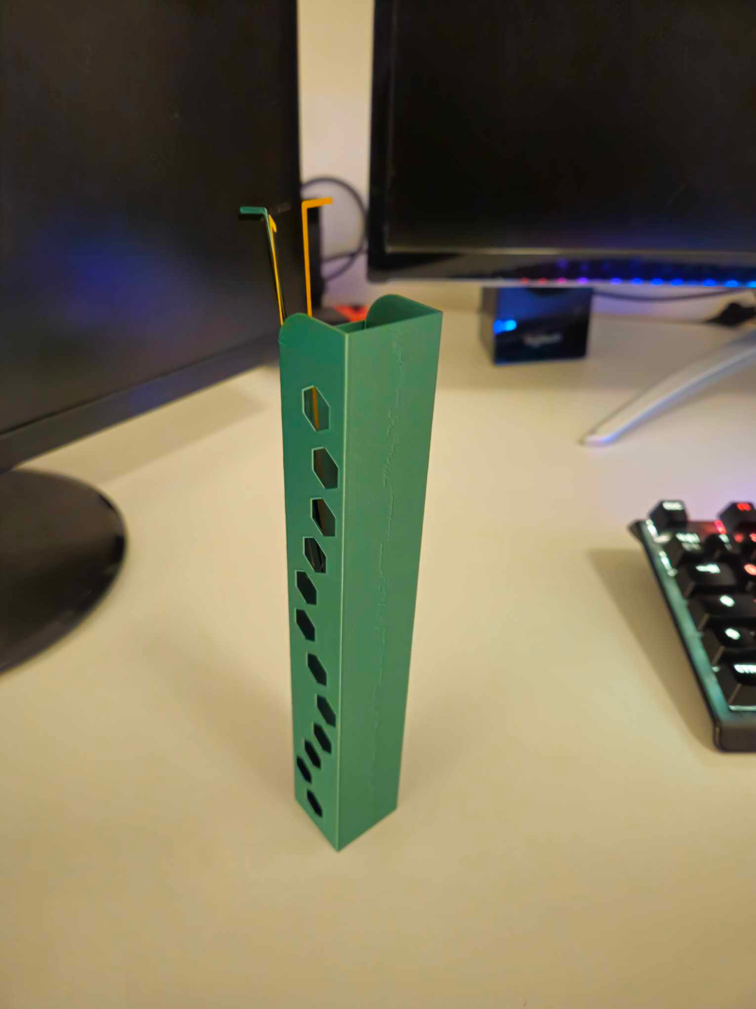 Purge Line Holder