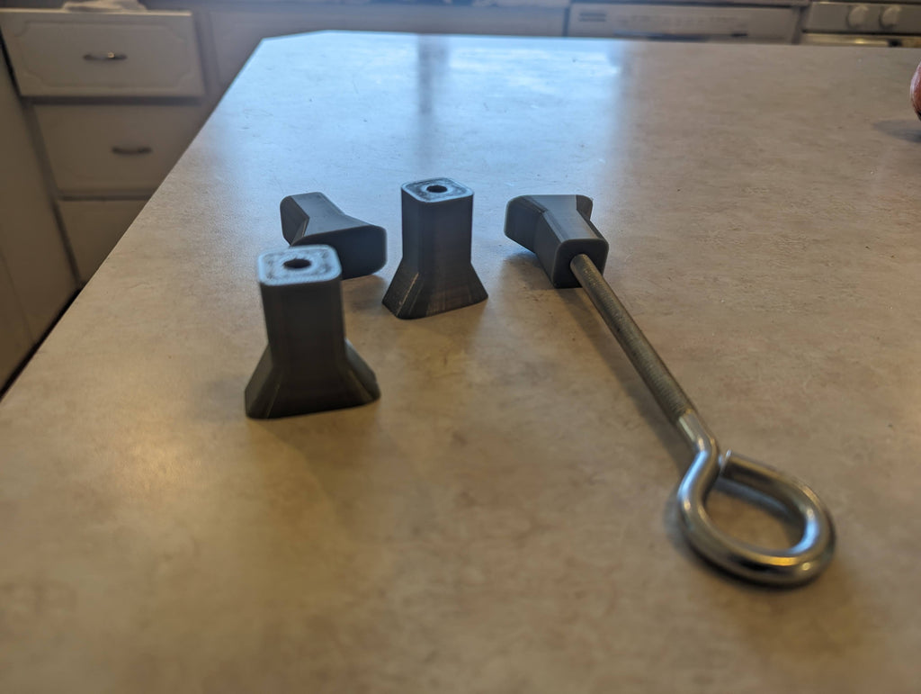 Live Christmas tree stand bolt extender