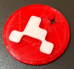 Mars 2020 Perseverance insignia (keychain)