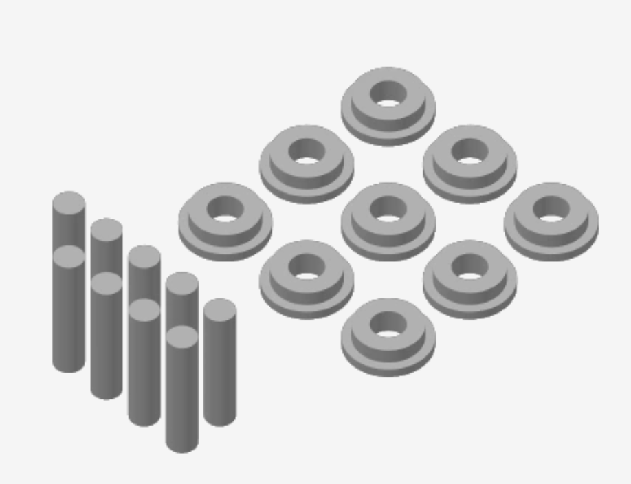Bearing and Pin for MooseSlug Bearing Scar