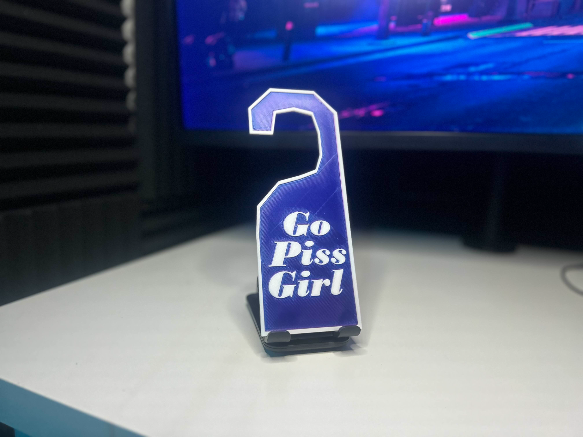 Custom Hall Pass Hanger