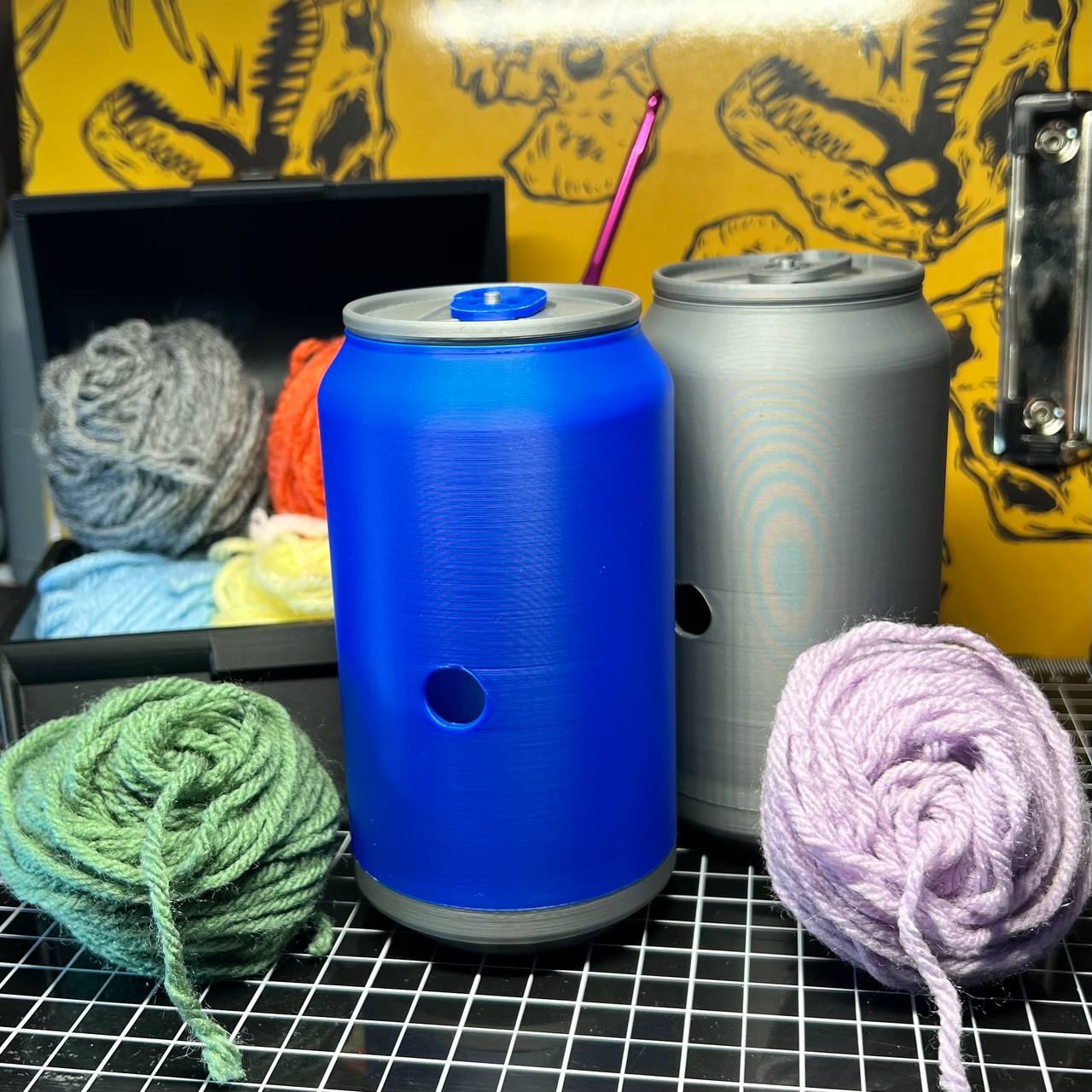 The Yarn Can - Yarn Snack To Go