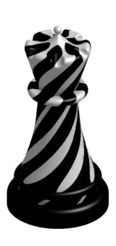 Spiral Passthrough Chess Queen