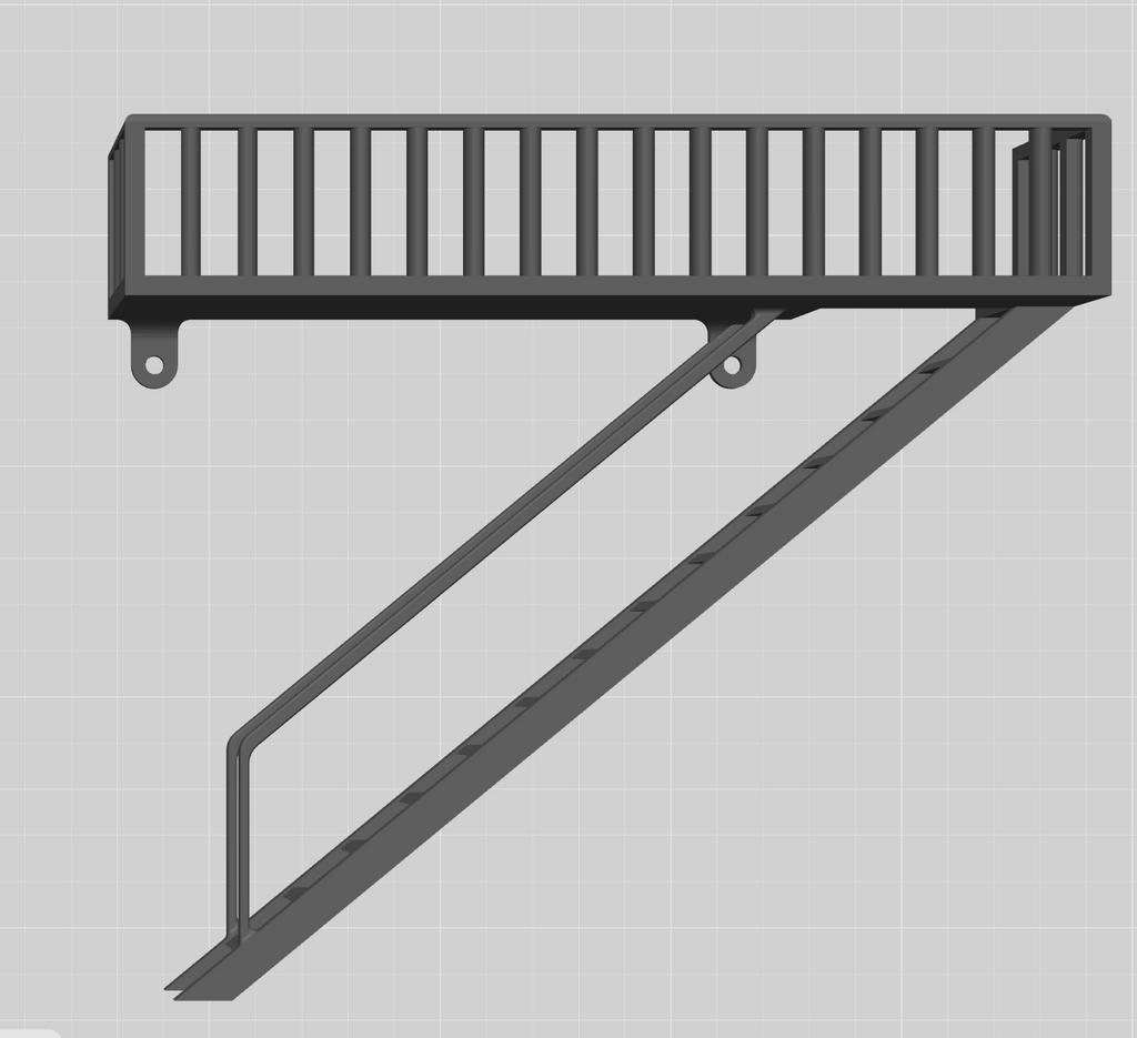 New York fire escape Shelf