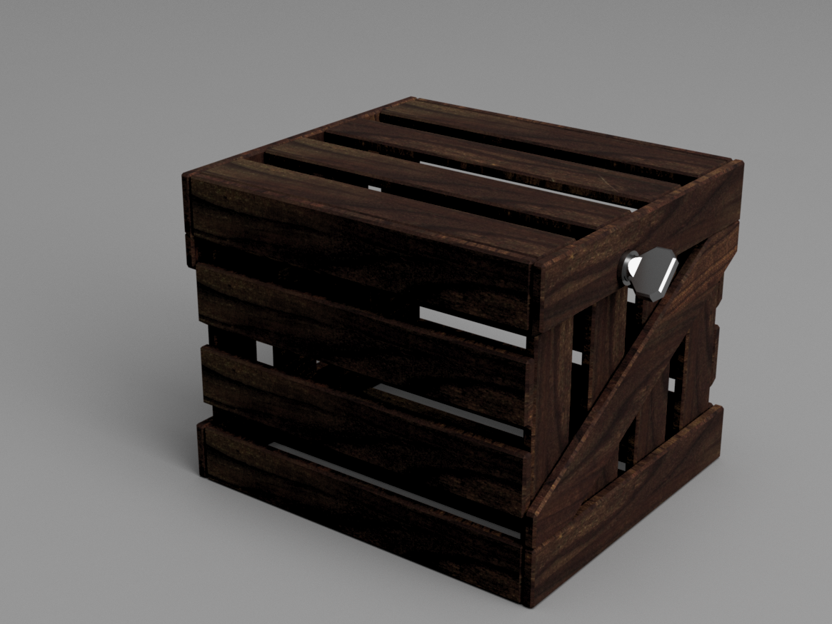 Lockable Crate