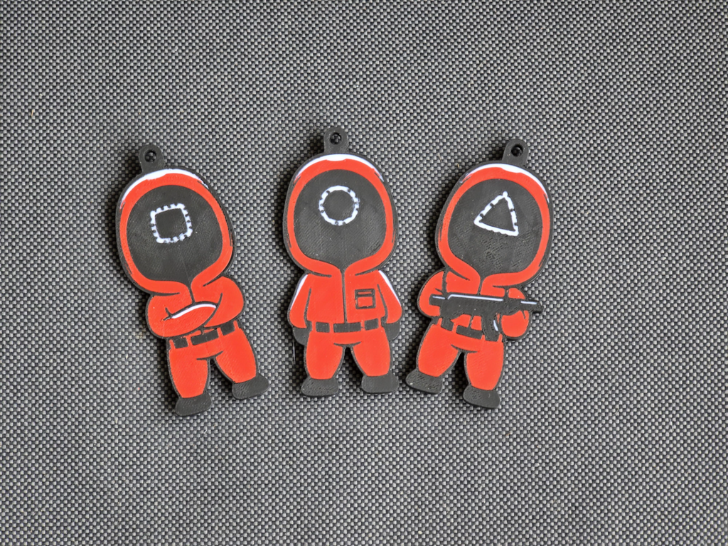 Squid Game Keychain 2025