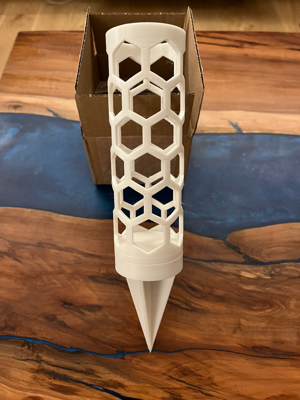 Voronoi Moss Pole for Plants modular