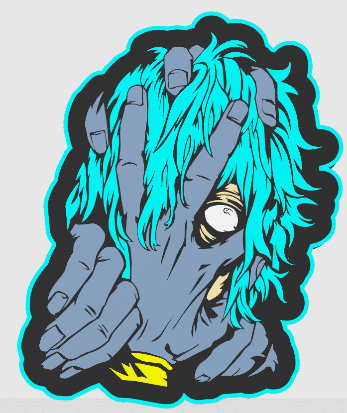 Tomura Shigaraki Light Box - My Hero Academia
