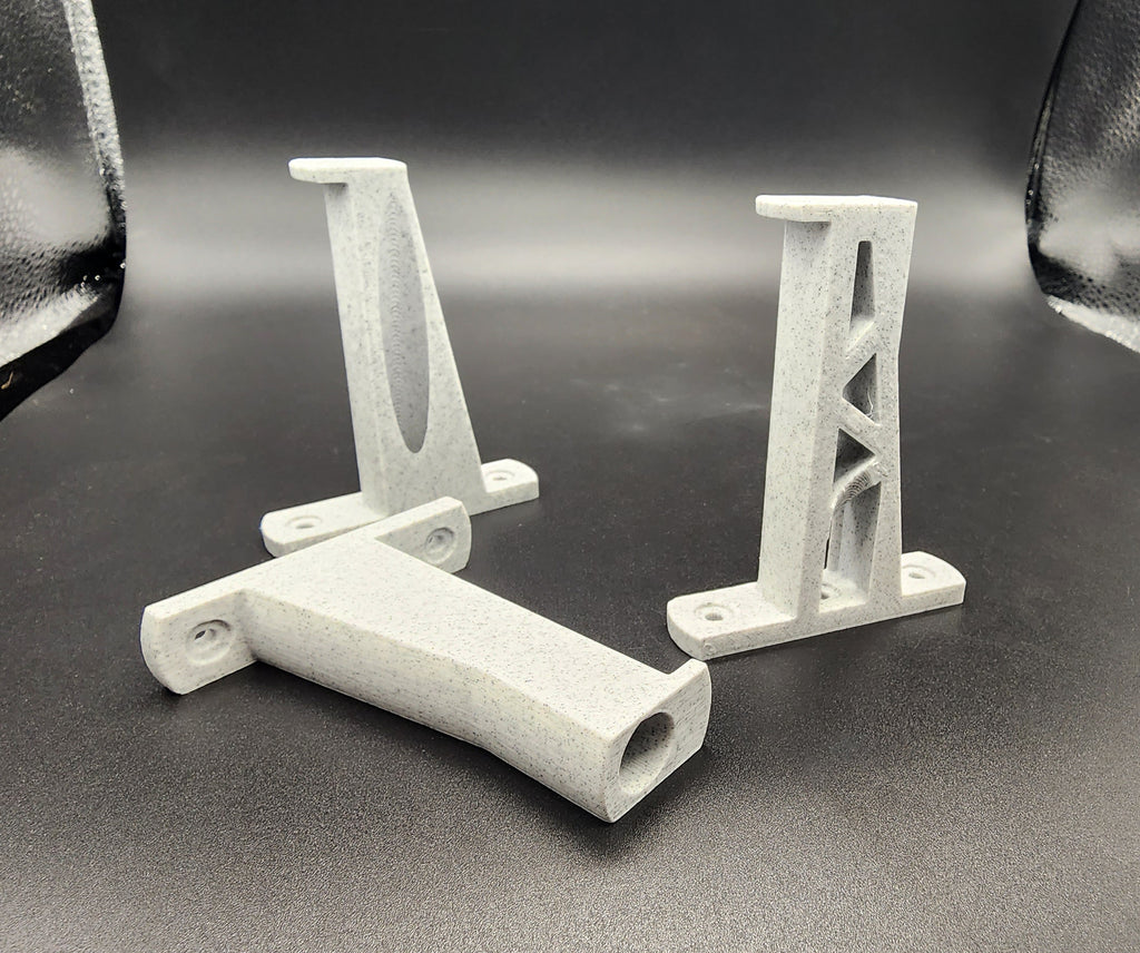 Minimalist Spool Hooks 3 Styles - No Supports