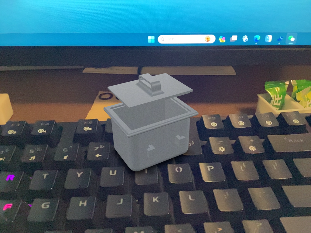 2.5cm*3.5cm小型储物盒 带盖