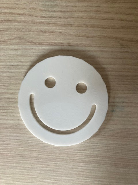 Simple Smiley Coaster