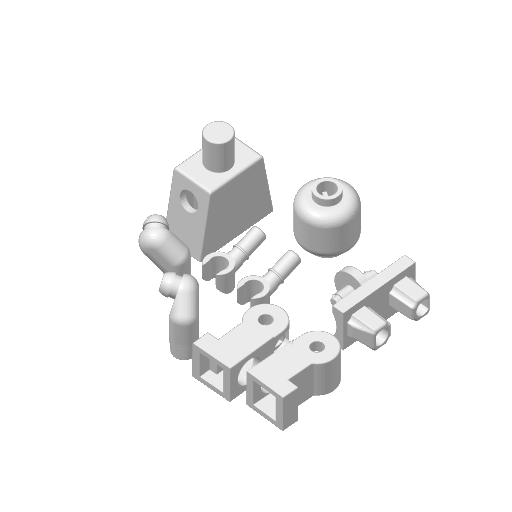 brick man model