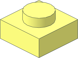 Brick Part 3024 - plate 1x1