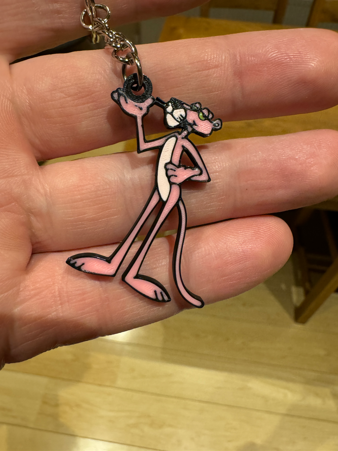 Pink Panther keychain 0.2mm nozzle required