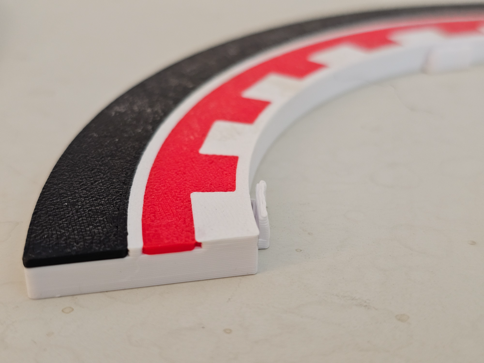 Slot Car Track Borders: AFX Haipin