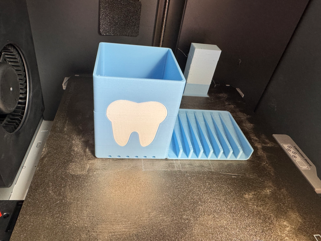 Toothbrush and Soap Holder
