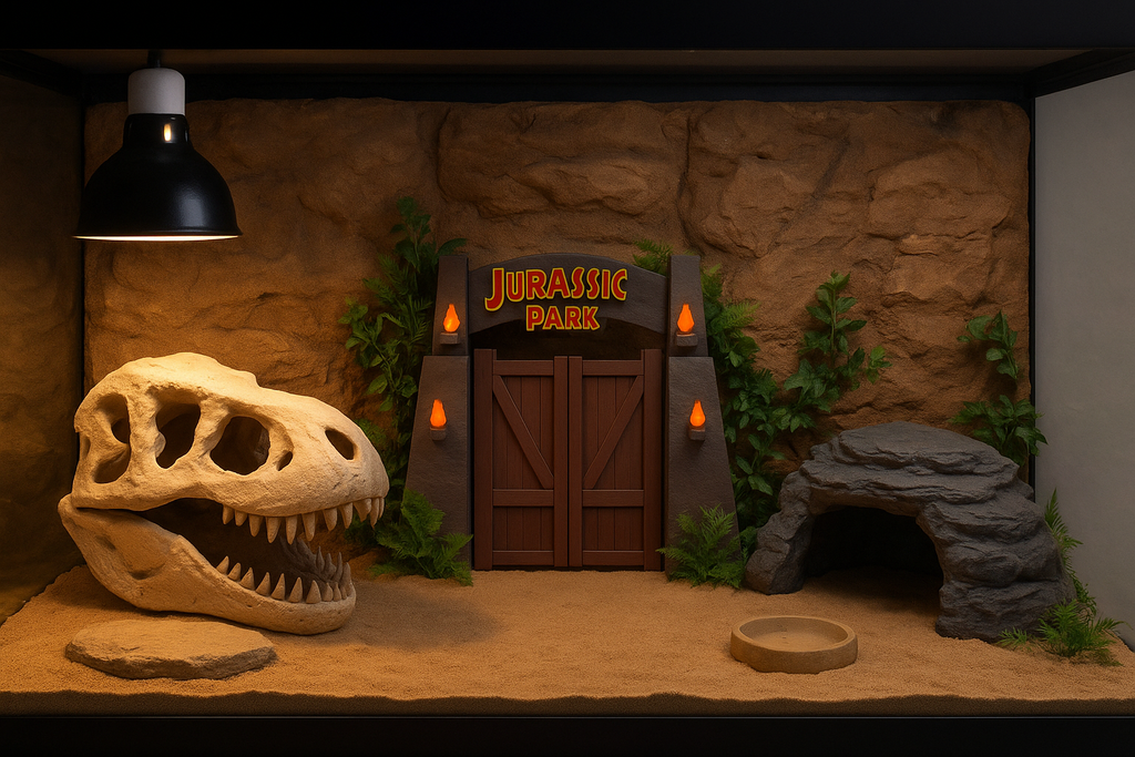 The T-Rex Skull Reptile, Arachnid, Snake Hide
