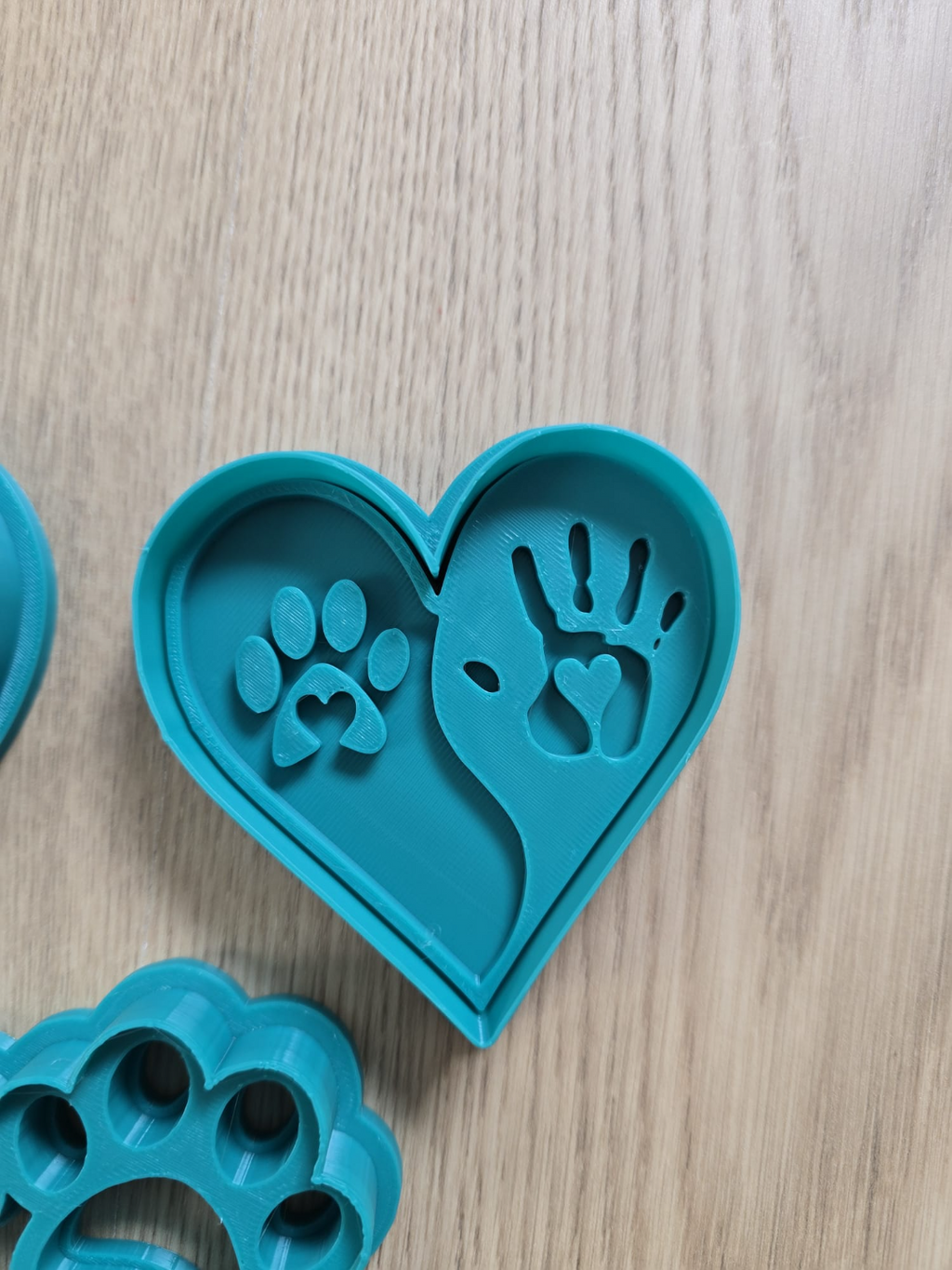 Dog Love Cookie Cutter Gift Valentine Fun Dough