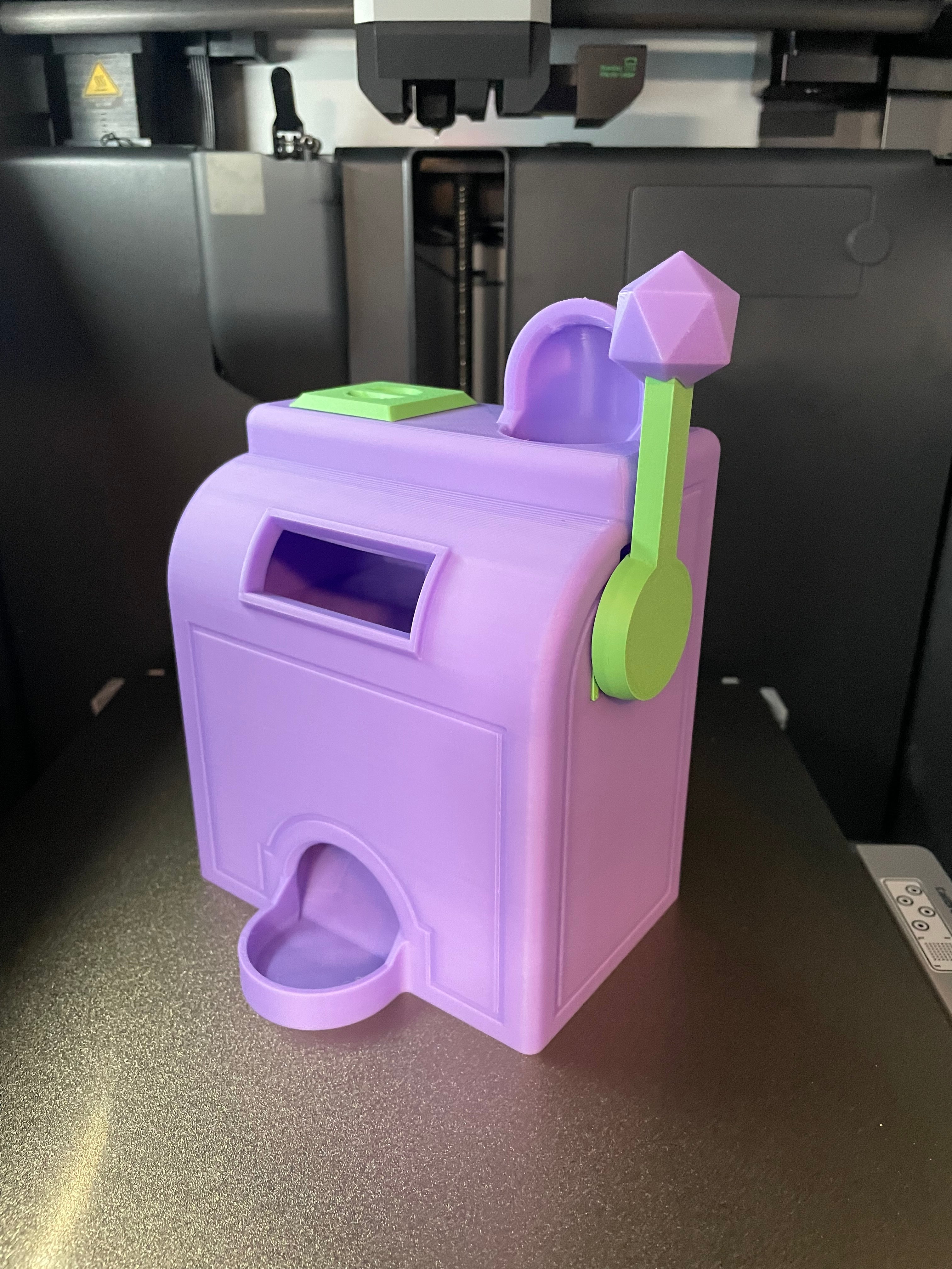 D20 Slot Machine Dice Tower