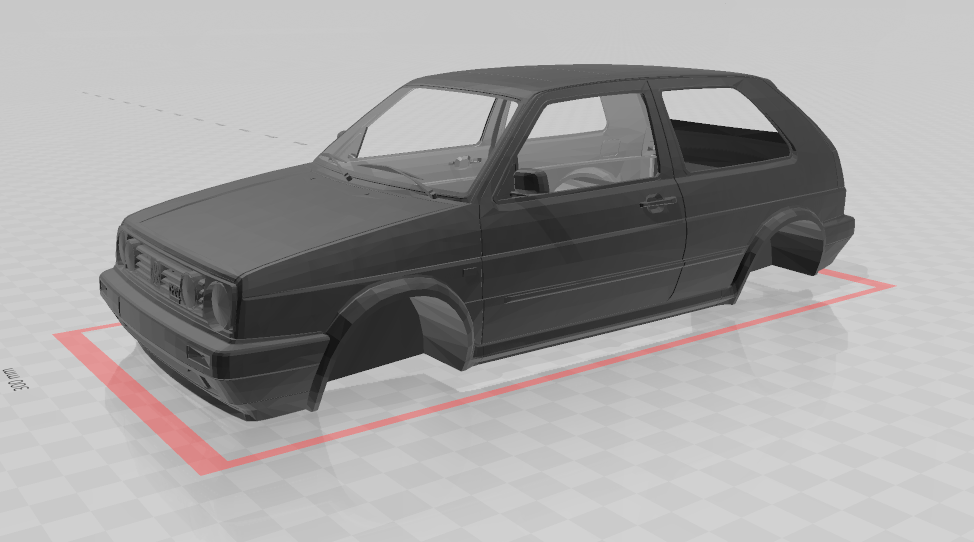 Golf Mk2 Model body