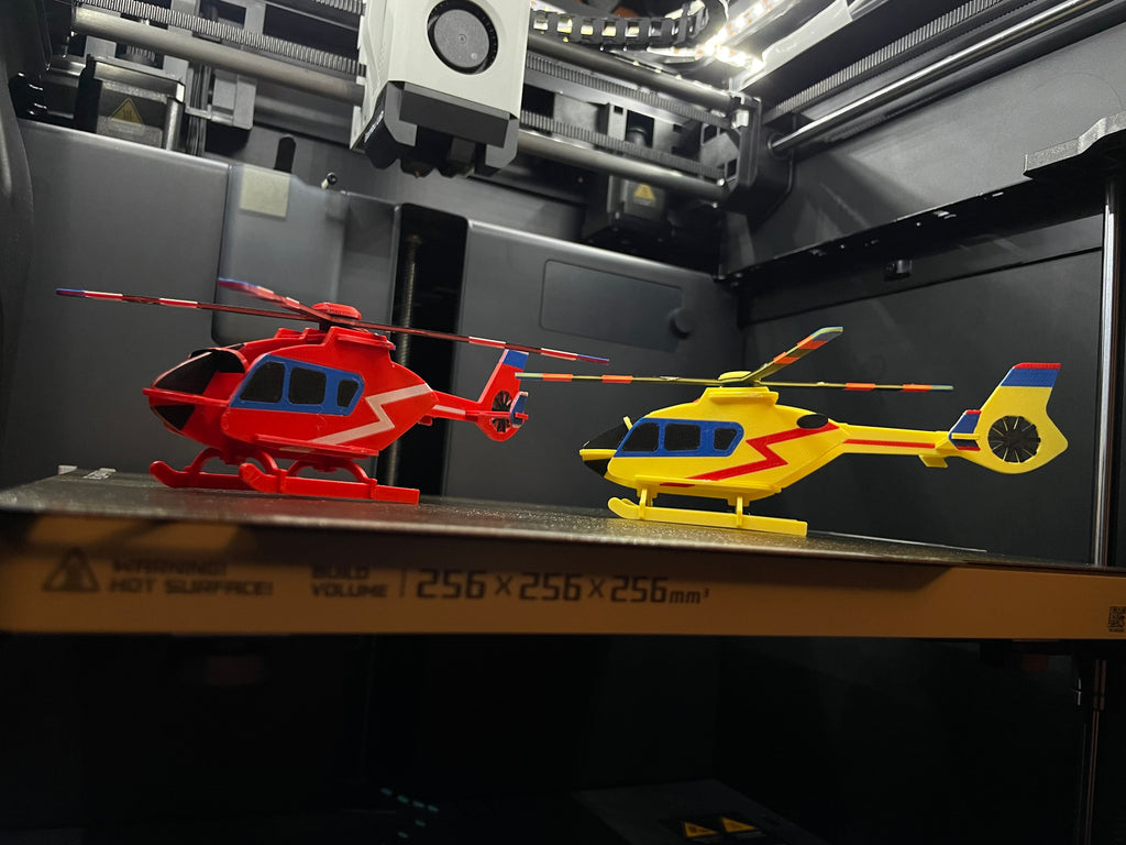 Helicopter Kit Card - EC 135 - Christmas Gift!