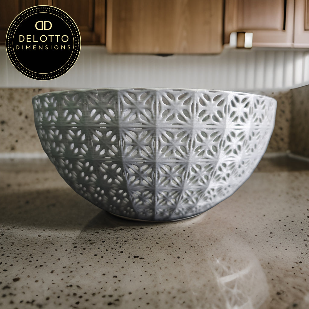 Geometric Pattern Bowl