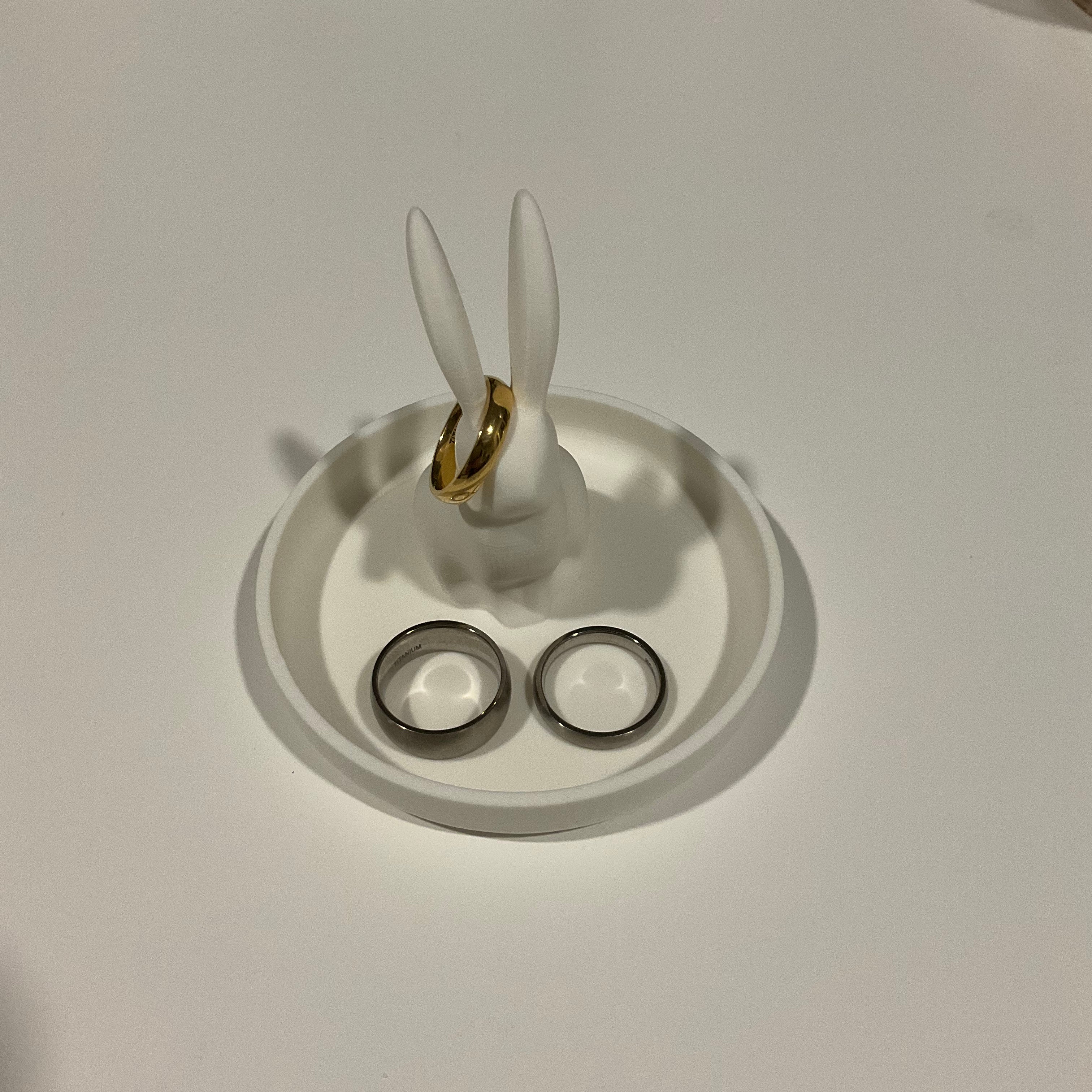 Bunny Ring Holder (improved tray)