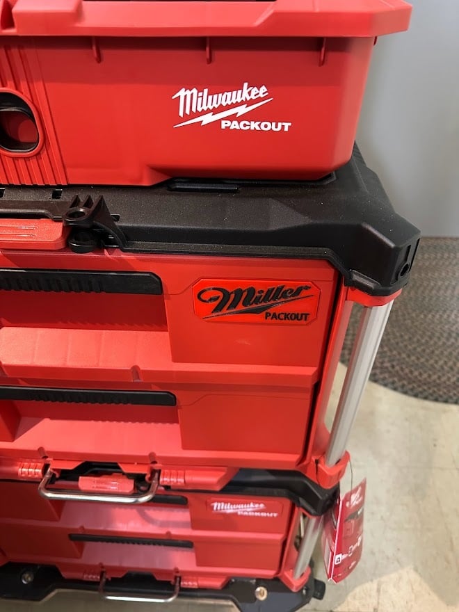 Packout Drawer label