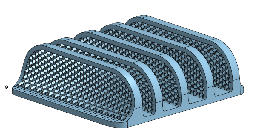 Laptop Vertical Stand (4 slots: 15mm, 3 x 22mm)