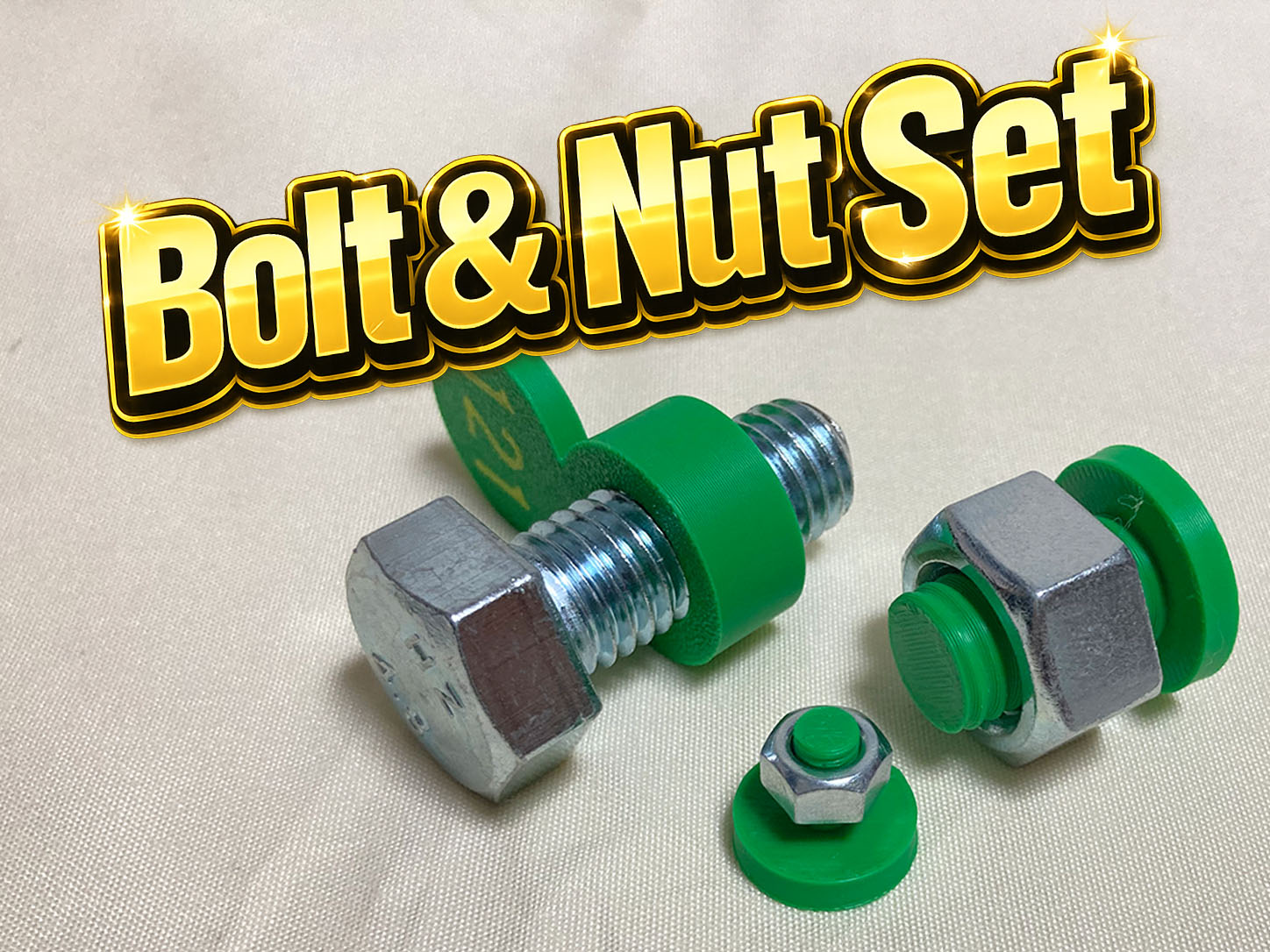 Bambu Thread Test Bolt & Nut Set＿吉田工房