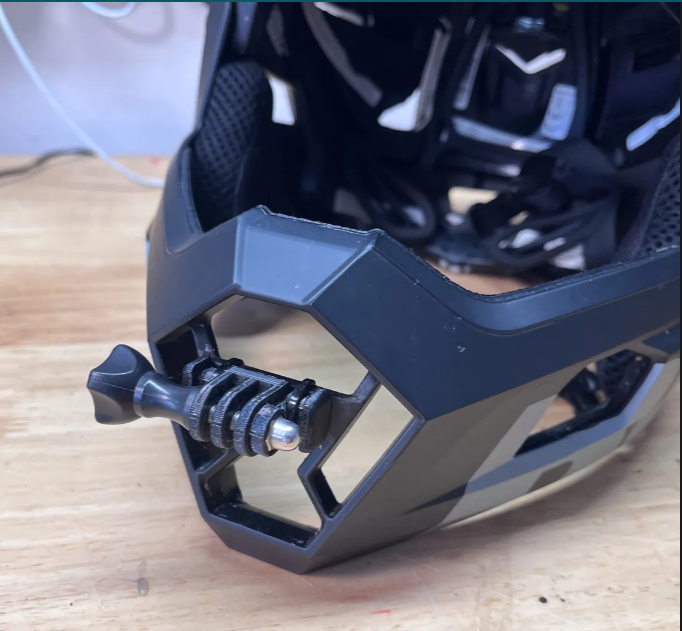 Bell super Air Gopro mount