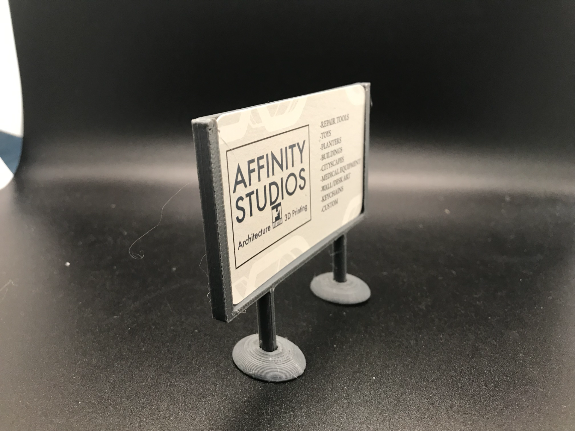 BillBoard Form V1 Business Card Holder