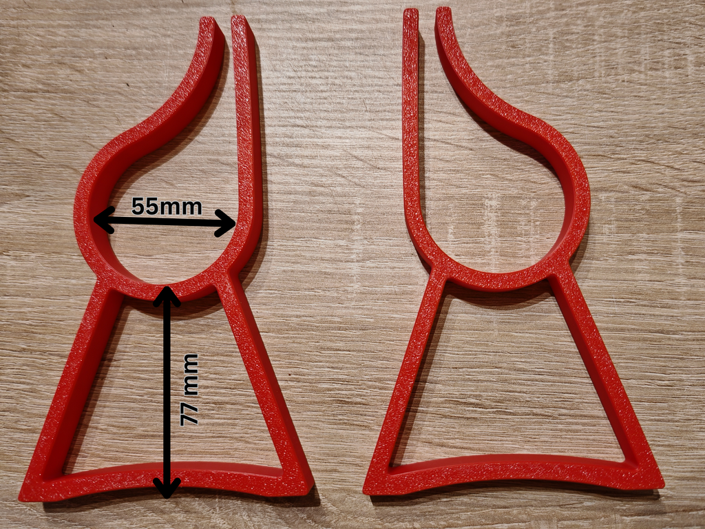 Vertikale Halterung für FRITZ!Box 5590 Fiber
