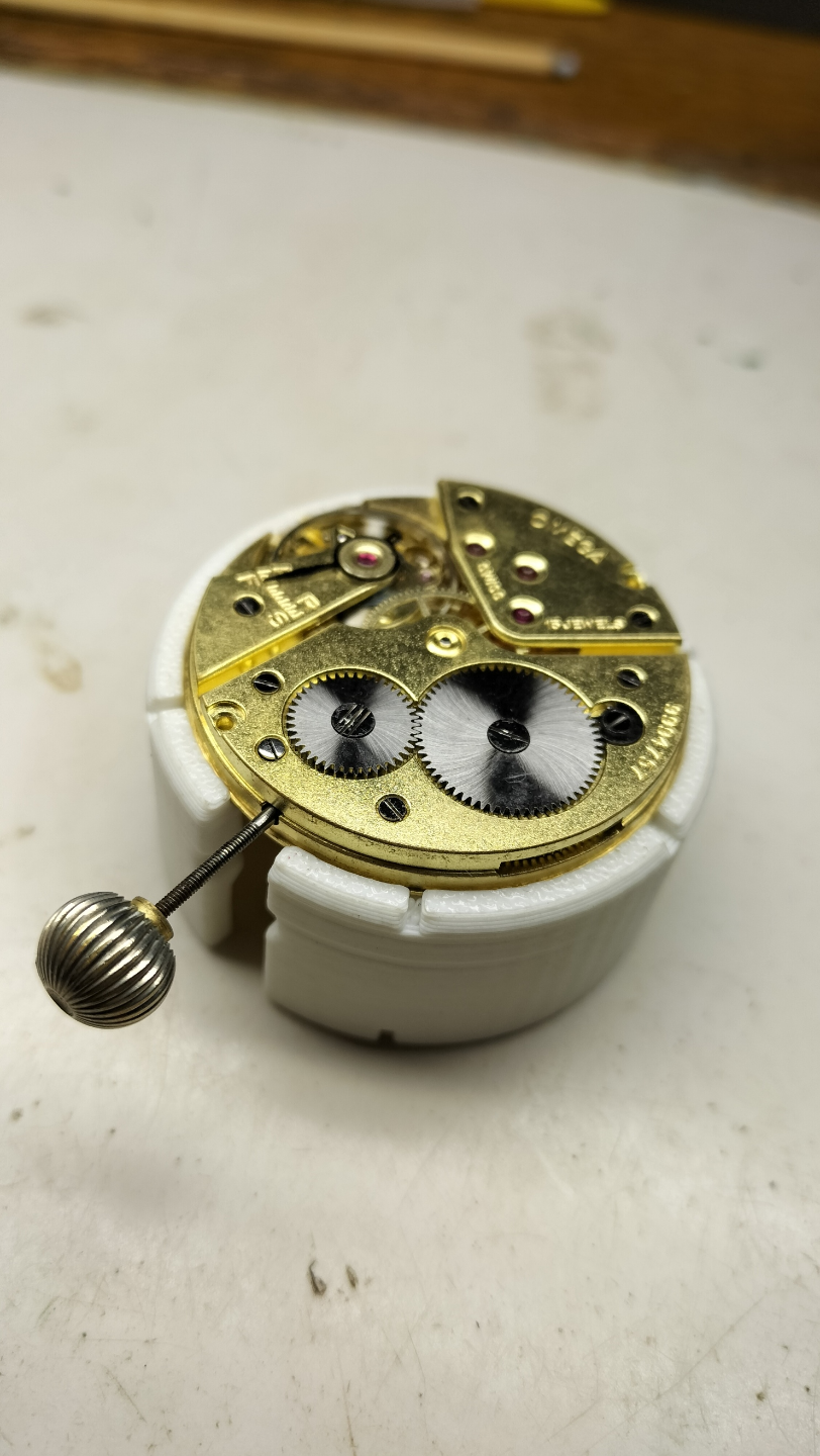 Omega 38.5LT1 160 Pocket Watch Movement Holder