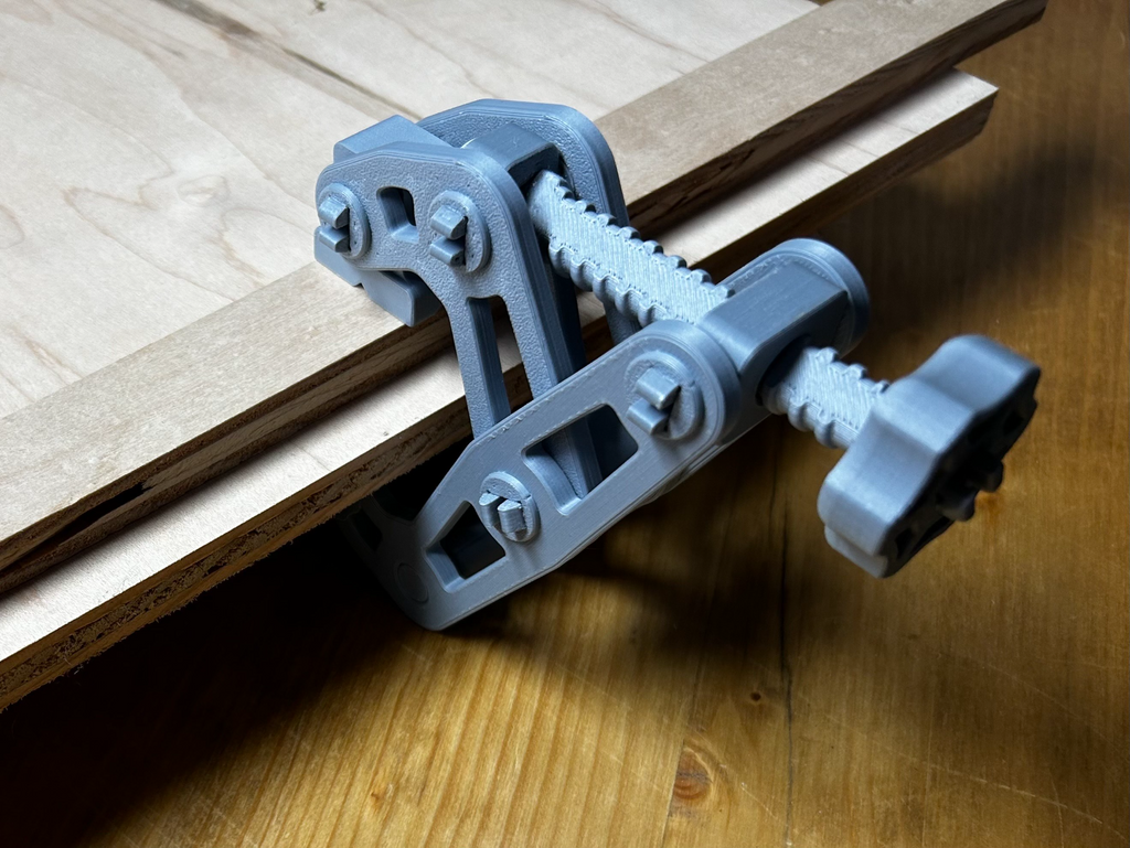 Fully 3D-Printed Kant-Twist Style Clamp