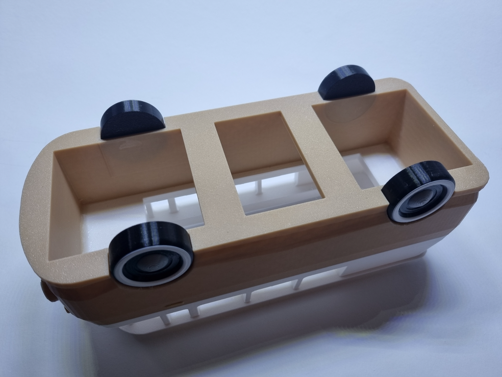 VW Bulli Bus Blumentopf (A1-Mini+)