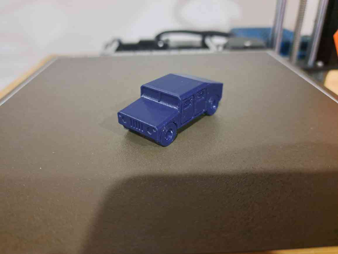 Humvee Vehicle (PRINT-IN-PLACE)