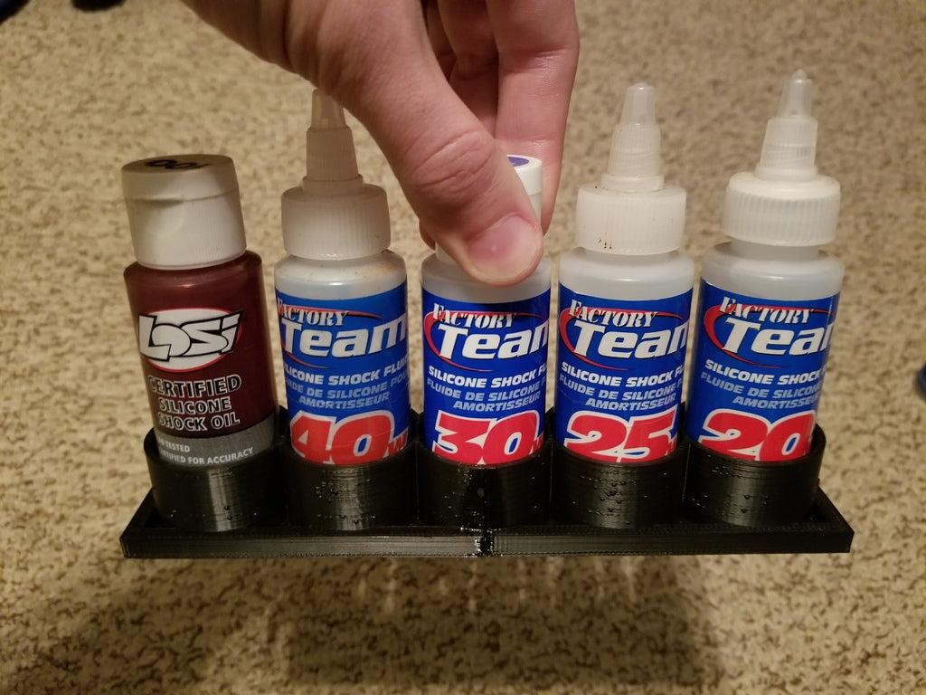 RC Car Shock Oil Holders