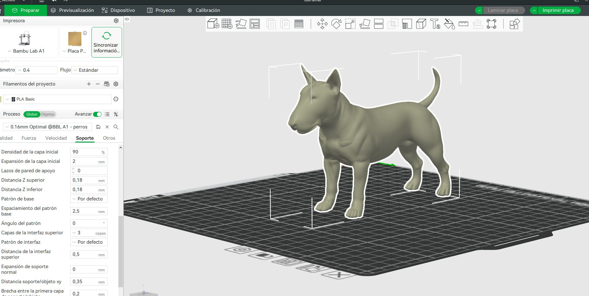 BULL TERRIER (Realista)