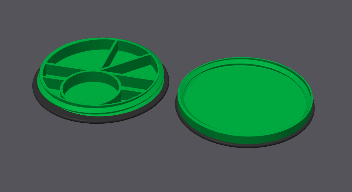 Watch Movement Tray with Screw-on Top