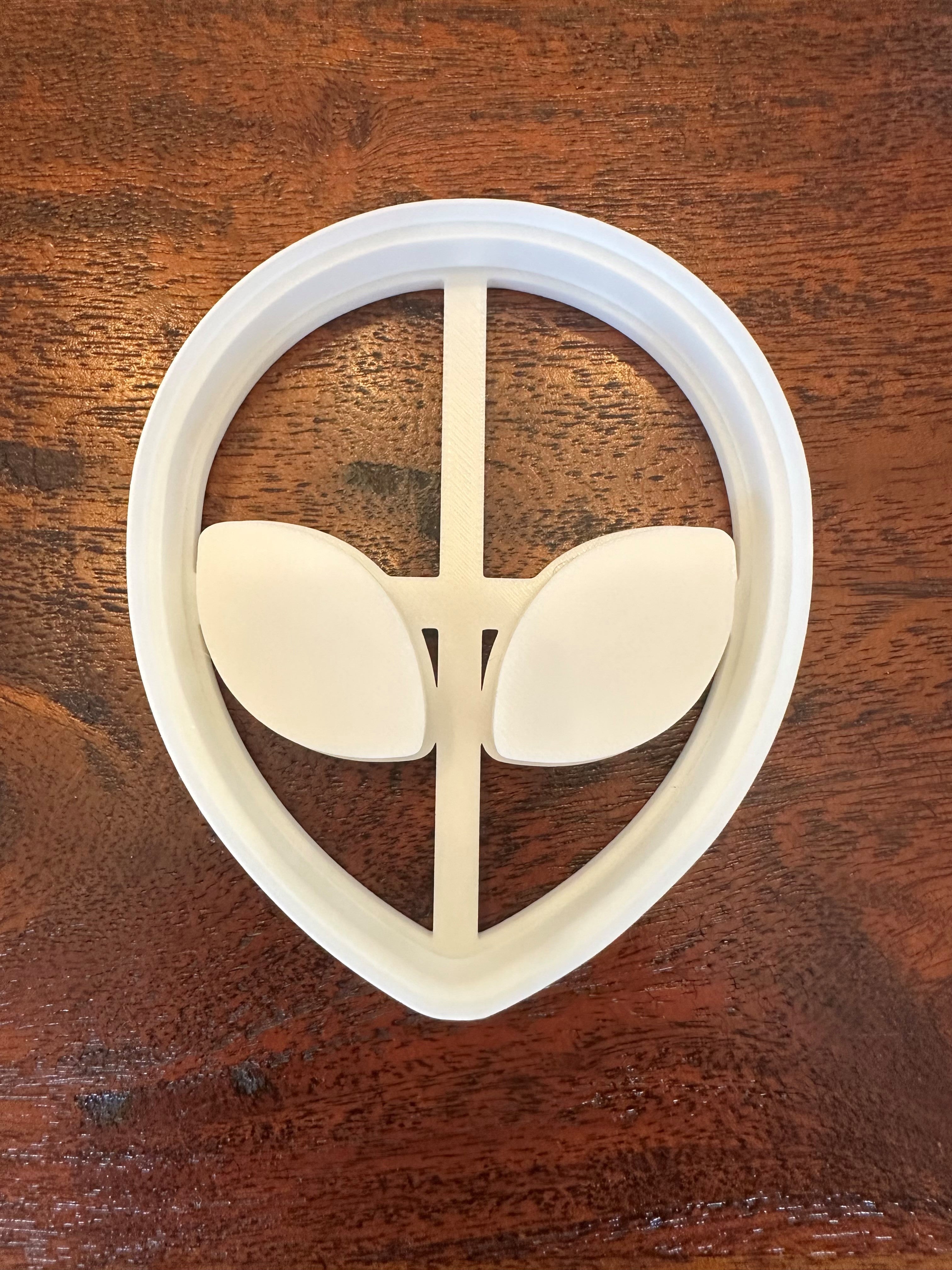 Alien Head Cookie Imprint Cutter