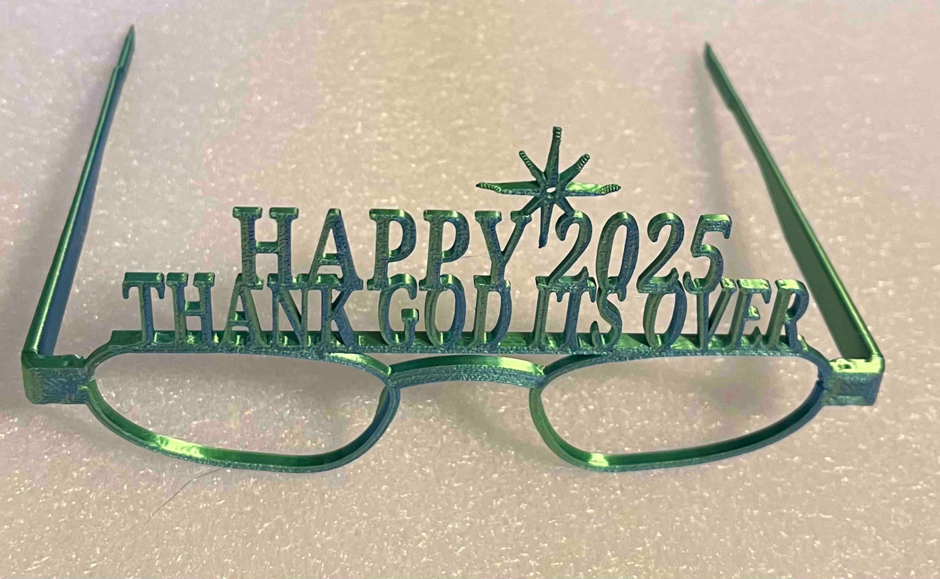 HAPPY 2025 Glasses