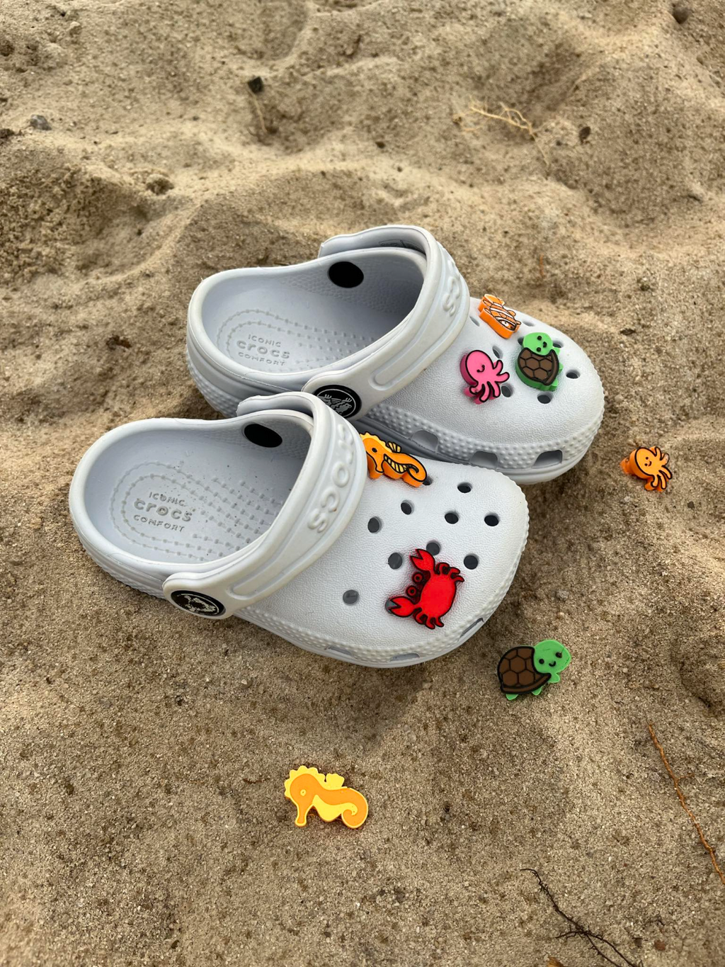 Sea animals croc charms
