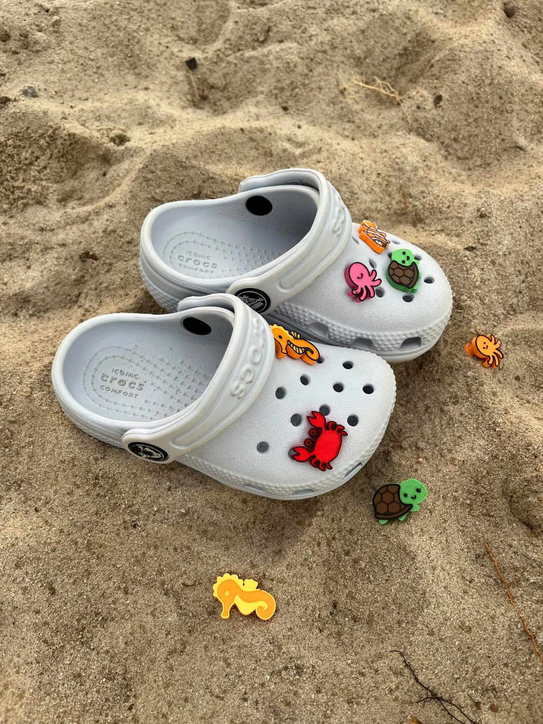 Sea animals croc charms