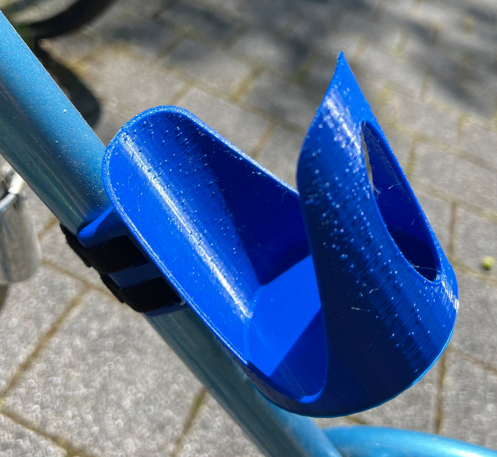 Bike Bottle Holder (Reusable Zipties)
