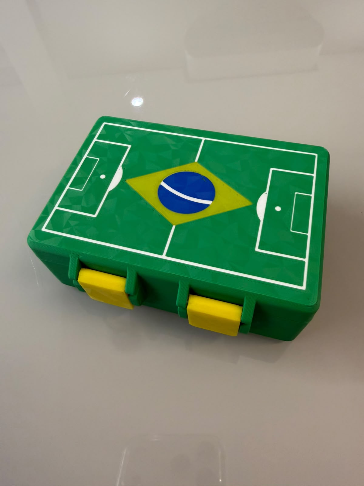 Caixa para figurinha da copa Brasil